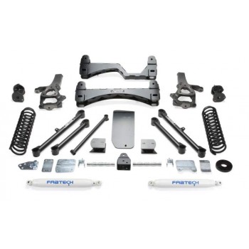 Fabtech 6" Basic Lift Kit w/shocks 13-21 Dodge Ram 1500 4wd